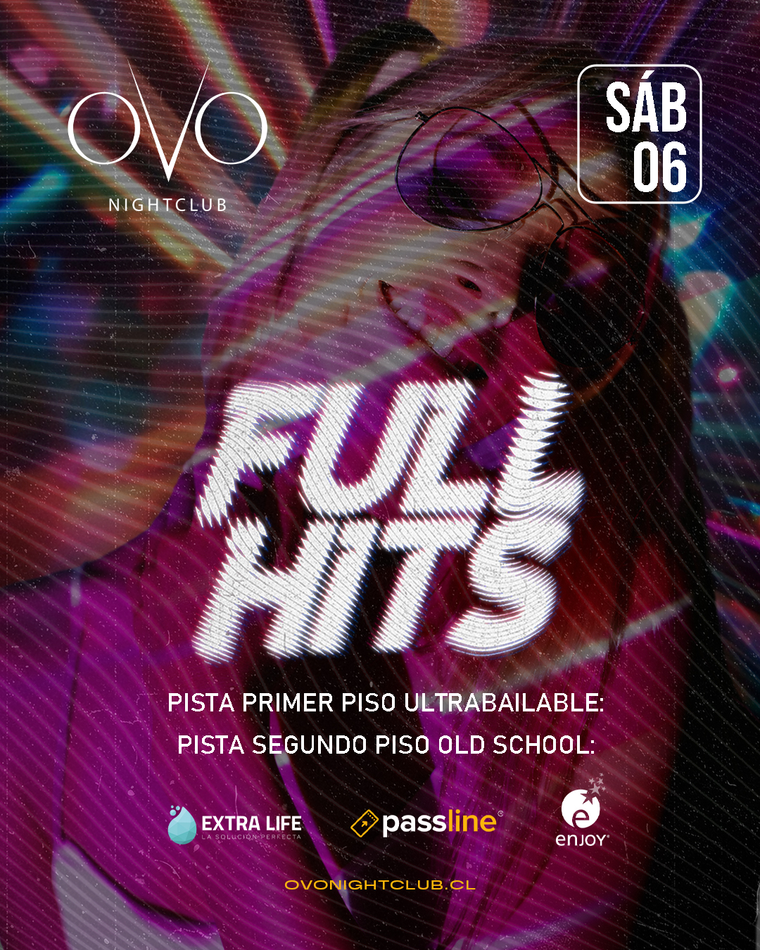 Full Hits Sábado 6 de Junio - OVO Night Club
