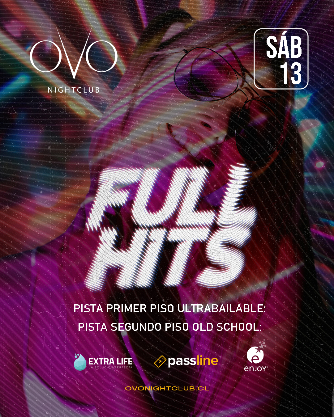 Full Hits Sábado 13 de Junio - OVO Night Club